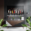 All Star Brushed Aluminium Dibond Wall Art by Insigneart USA