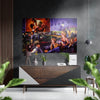 Marilyn at Cinema Brushed Aluminium Dibond Wall Art by Insigneart USA