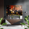 Marilyn, Elvis, Humphrey, James Brushed Aluminium Dibond Wall Art by Insigneart USA