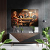 Game of Fate Brushed Aluminium Dibond Wall Art by Insigneart USA
