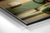 Retro Gas Station Brushed Aluminium Dibond Wall Art by Insigneart USA