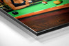Game of Fate Brushed Aluminium Dibond Wall Art by Insigneart USA