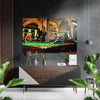 Game of Fate Brushed Aluminium Dibond Wall Art by Insigneart USA