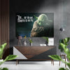 Do or Do not Brushed Aluminium Dibond Wall Art by Insigneart USA