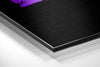 Work Hard Dream Big Brushed Aluminium Dibond Wall Art by Insigneart USA