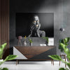 Noble Stance Brushed Aluminium Dibond Wall Art by Insigneart USA