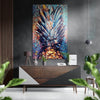 Pineapple Brushed Aluminium Dibond Wall Art by Insigneart USA
