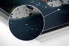 City Lights Brushed Aluminium Dibond Wall Art by Insigneart USA