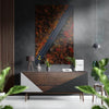 Road Brushed Aluminium Dibond Wall Art by Insigneart USA