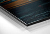 City Rush Brushed Aluminium Dibond Wall Art by Insigneart USA