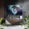Joker Brushed Aluminium Dibond Wall Art by Insigneart USA