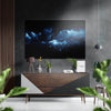 Space Brushed Aluminium Dibond Wall Art by Insigneart USA