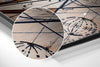 Geometry Brushed Aluminium Dibond Wall Art by Insigneart USA