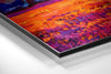 Sunset at the Windmill Brushed Aluminium Dibond Wall Art by Insigneart USA
