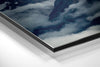 Mountain View Brushed Aluminium Dibond Wall Art by Insigneart USA