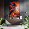 Grand Canyon Brushed Aluminium Dibond Wall Art by Insigneart USA