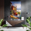 Boats Brushed Aluminium Dibond Wall Art by Insigneart USA