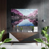 Lake View Brushed Aluminium Dibond Wall Art by Insigneart USA