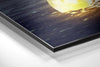 Moon Collector Brushed Aluminium Dibond Wall Art by Insigneart USA