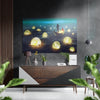 Moon Collector Brushed Aluminium Dibond Wall Art by Insigneart USA