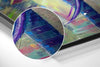 Abstract Elephant Brushed Aluminium Dibond Wall Art by Insigneart USA