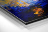 Painted Sunset Brushed Aluminium Dibond Wall Art by Insigneart USA