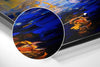 Painted Sunset Brushed Aluminium Dibond Wall Art by Insigneart USA