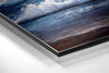Waves Brushed Aluminium Dibond Wall Art by Insigneart USA