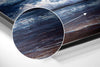 Waves Brushed Aluminium Dibond Wall Art by Insigneart USA