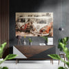 VW Bus Brushed Aluminium Dibond Wall Art by Insigneart USA