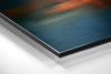 Abstract Silhouette Brushed Aluminium Dibond Wall Art by Insigneart USA