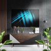 Brushstroke Brushed Aluminium Dibond Wall Art by Insigneart USA
