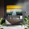 Scaffold Brushed Aluminium Dibond Wall Art by Insigneart USA