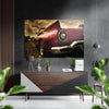 Classical Car Brushed Aluminium Dibond Wall Art by Insigneart USA