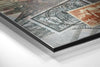 Eiffel Tower Brushed Aluminium Dibond Wall Art by Insigneart USA
