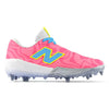 "Bubblegum" New Balance FuelCell COMPv4 Baseball Cleats by Stadium Custom Kicks