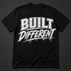 Built Different Tee by Gameday Customs