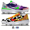 "Buzz & Woody" Nike Alpha Huarache Elite 3 Low Cleats