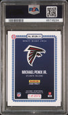 Graded 2024 Panini Instant NFL Michael Penix Jr #14 Draft Night Rookie RC Football Card PSA 9 Mint
