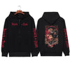 Printed Zipper Sweater Unisex Hoodie Coat by FitiqueFit
