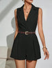 Women’s Elegant Pleated Wide Leg Jumpsuit by FitiqueFit