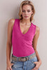 V-Neck Ribbed Tank