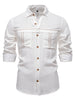 Men's Button Down Collared Neck Shirt
