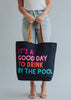 Navy Poolside Bliss Tote