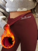 Women’s Fleece-Lined High-Waist Shark Leggings by FitiqueFit