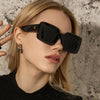 Retro Square Large Frame Sunglasses – INS Style Shades by FitiqueFit