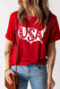 USA Graphic Round Neck T-Shirt by Simply Love