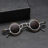Pure Titanium Small Round Sunglasses – Retro Luxury Shades by FitiqueFit