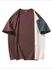 Men's Plus Size Color Block Casual T-Shirt by Simply Love