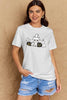 Simply Love Full Size Cat & Pumpkin Graphic Cotton T-Shirt by Simply Love